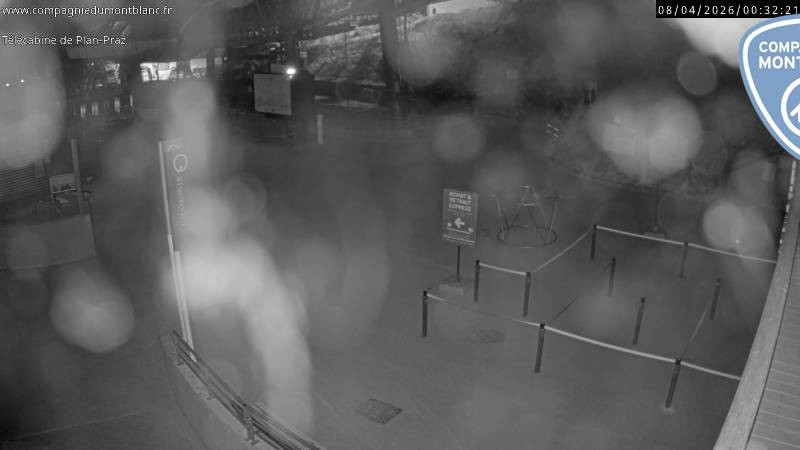 Archiv Foto Webcam Charmonix Talstation Plan Praz