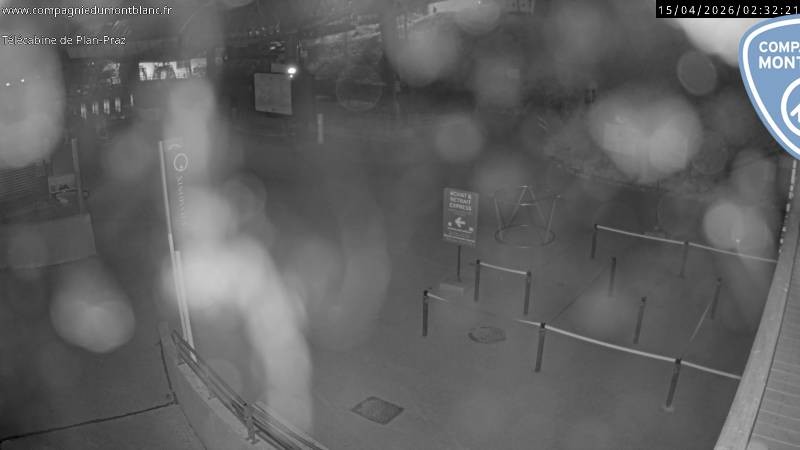 Archiv Foto Webcam Charmonix Talstation Plan Praz