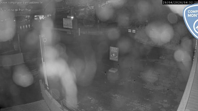 Archiv Foto Webcam Charmonix Talstation Plan Praz