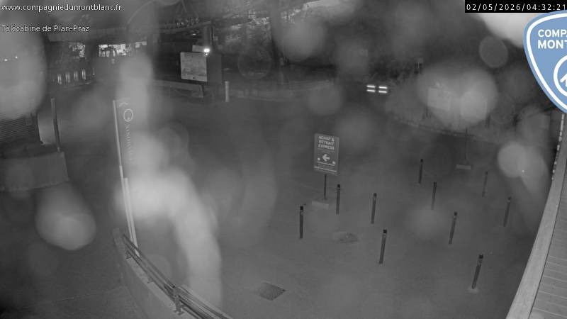 Archiv Foto Webcam Charmonix Talstation Plan Praz