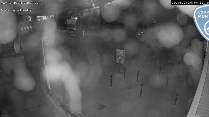 Archiv Foto Webcam Charmonix Talstation Plan Praz