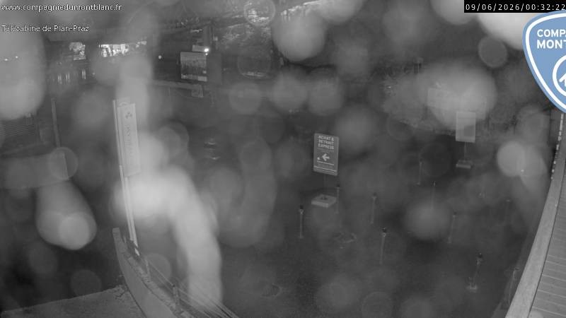 Archiv Foto Webcam Charmonix Talstation Plan Praz