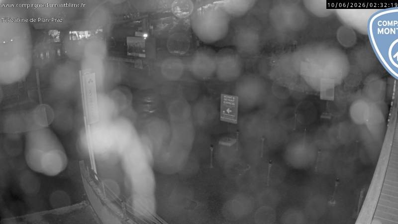 Archiv Foto Webcam Charmonix Talstation Plan Praz