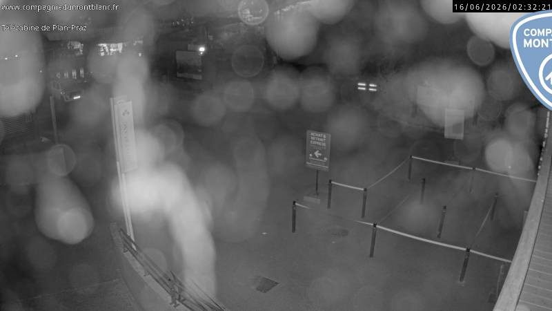 Archiv Foto Webcam Charmonix Talstation Plan Praz
