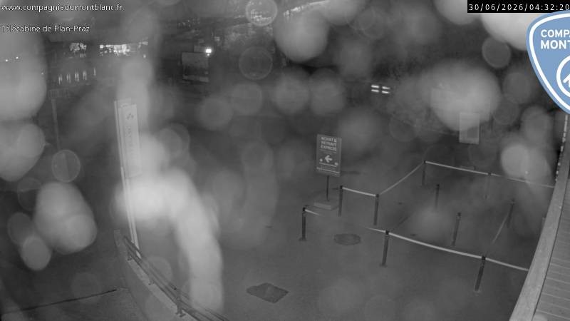 Archiv Foto Webcam Charmonix Talstation Plan Praz