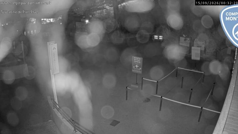 Archiv Foto Webcam Charmonix Talstation Plan Praz