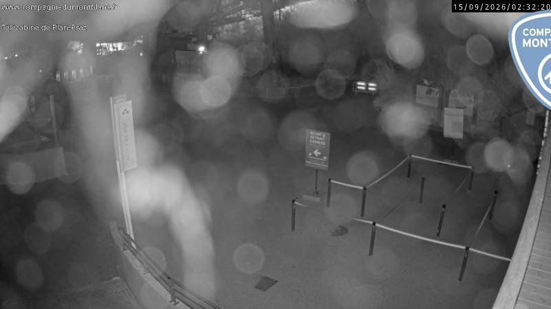 Archiv Foto Webcam Charmonix Talstation Plan Praz