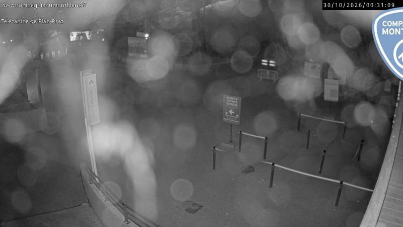 Archiv Foto Webcam Charmonix Talstation Plan Praz