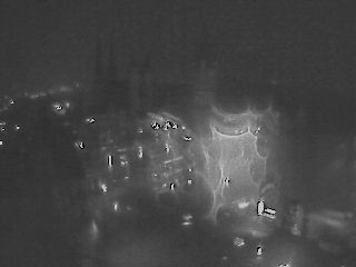 Archiv Foto Webcam Blick vom Ratshof auf den Marktplatz in Halle