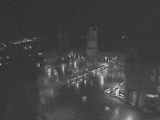 Archiv Foto Webcam Blick vom Ratshof auf den Marktplatz in Halle