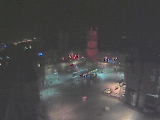 Archiv Foto Webcam Blick vom Ratshof auf den Marktplatz in Halle