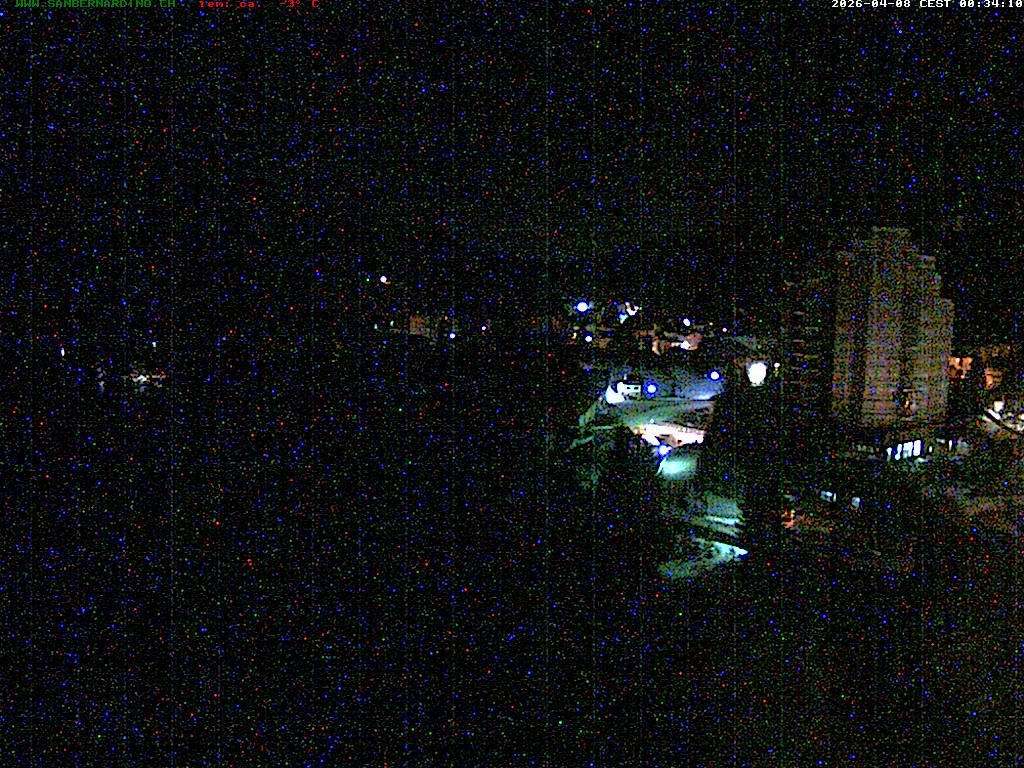 Archiv Foto Webcam Ortspanorama San Bernardino