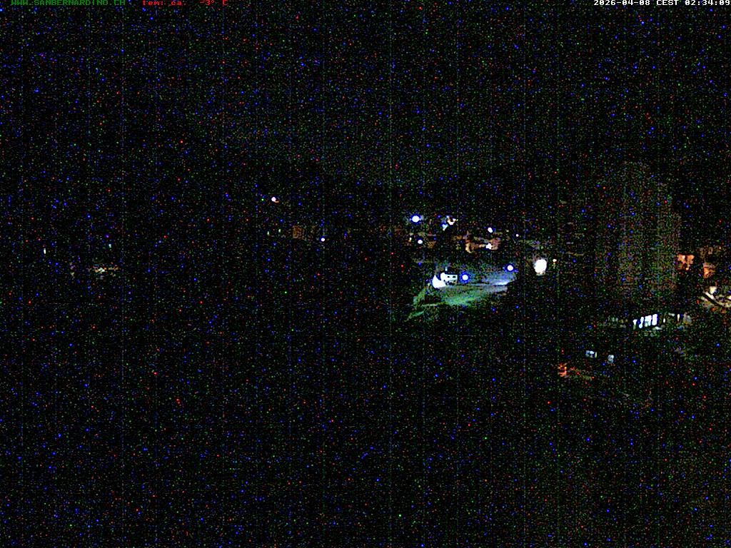 Archiv Foto Webcam Ortspanorama San Bernardino