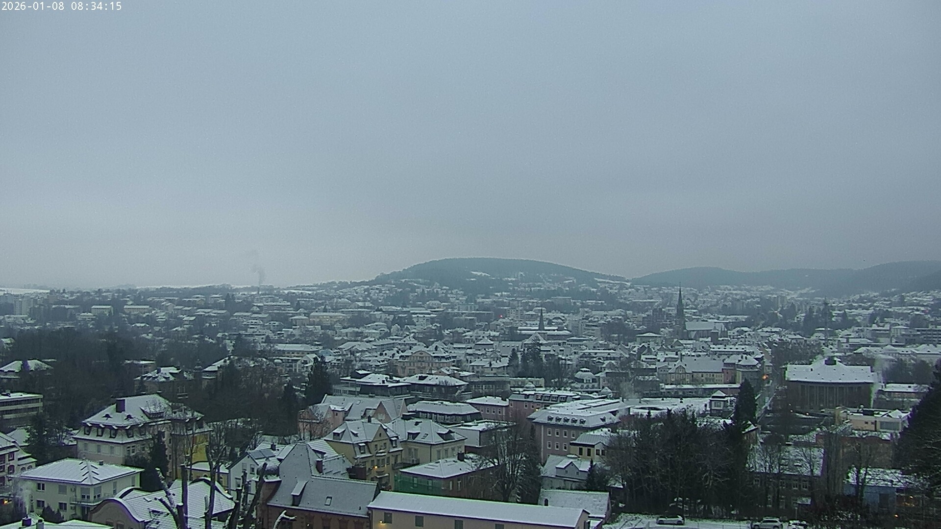 Archiv Foto Webcam Blick auf Bad Kissingen
