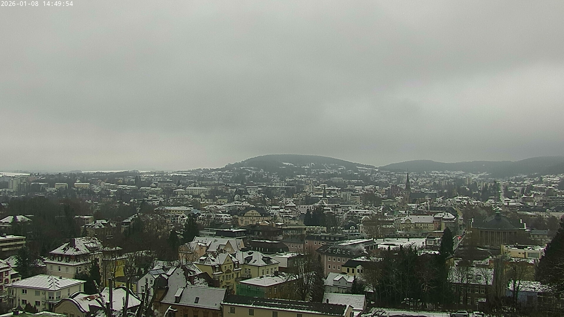 Archiv Foto Webcam Blick auf Bad Kissingen