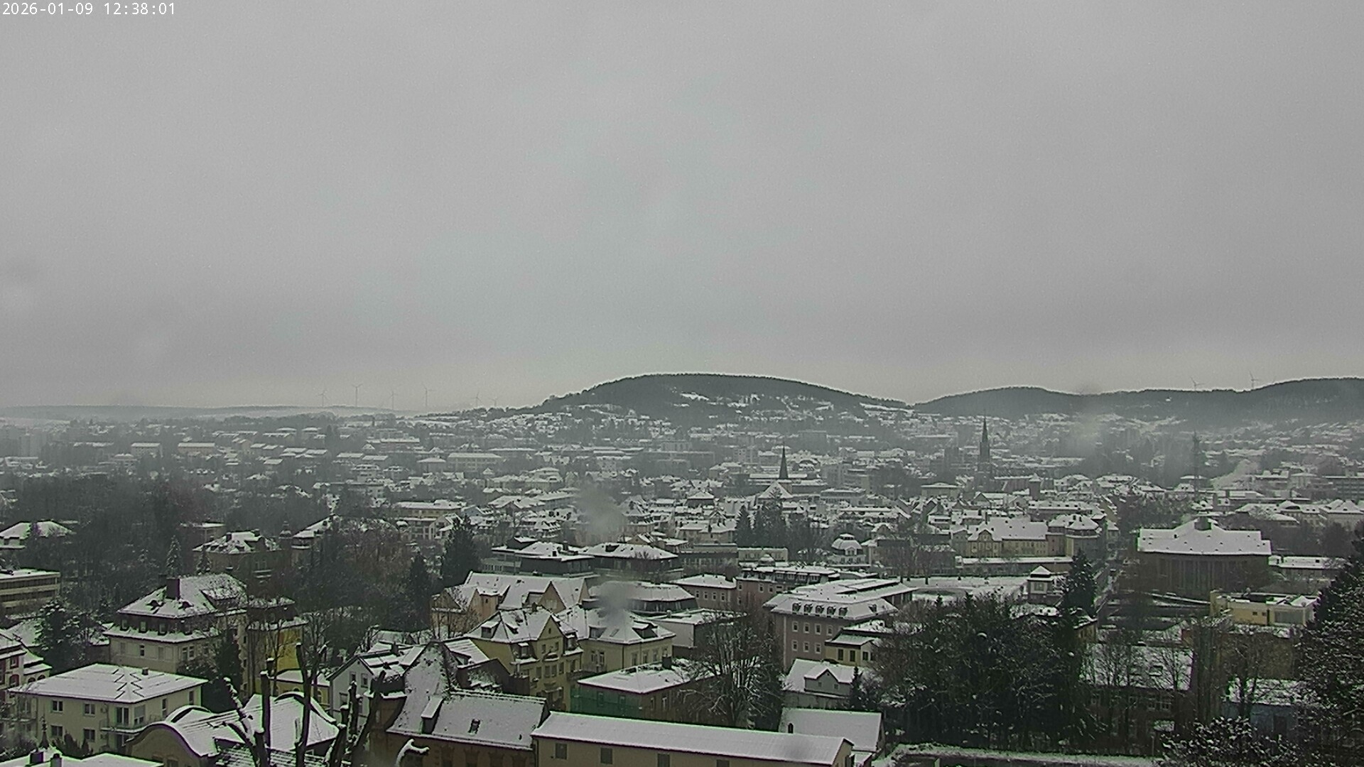 Archiv Foto Webcam Blick auf Bad Kissingen