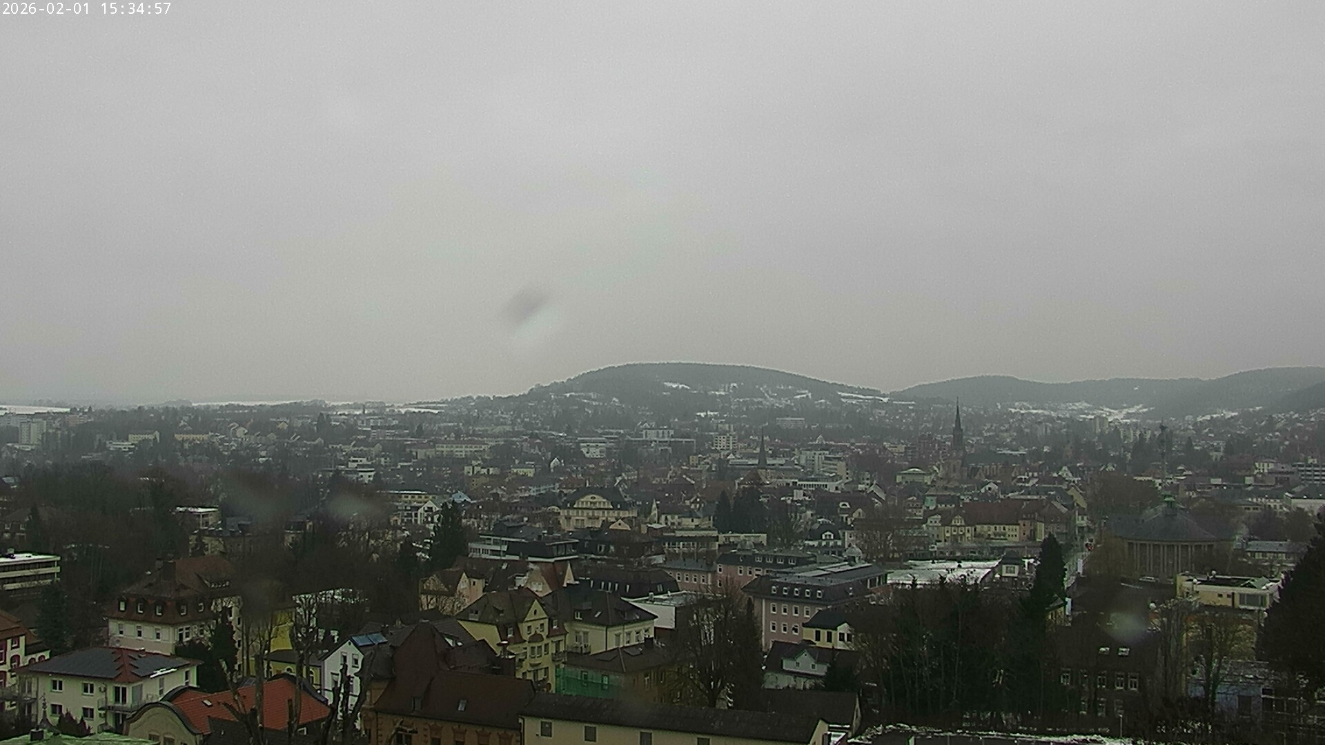 Archiv Foto Webcam Blick auf Bad Kissingen