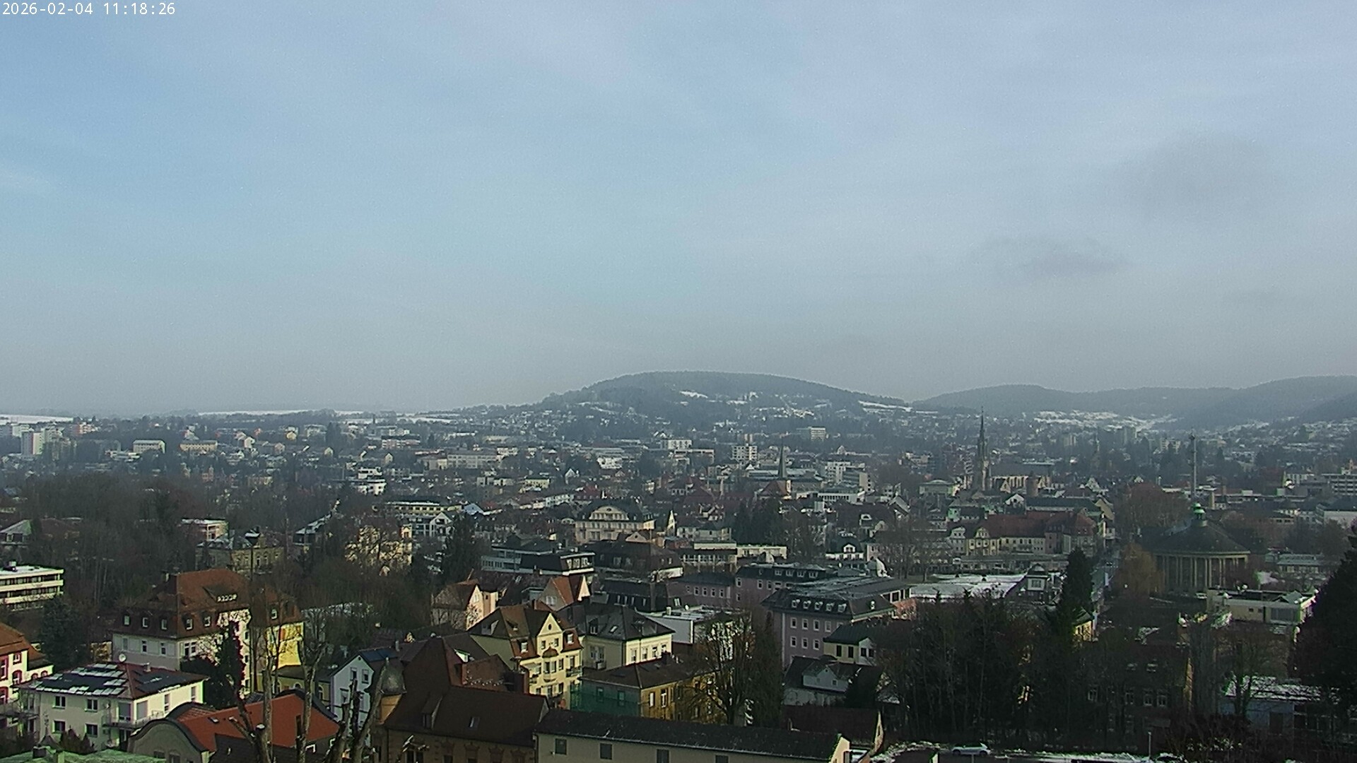 Archiv Foto Webcam Blick auf Bad Kissingen