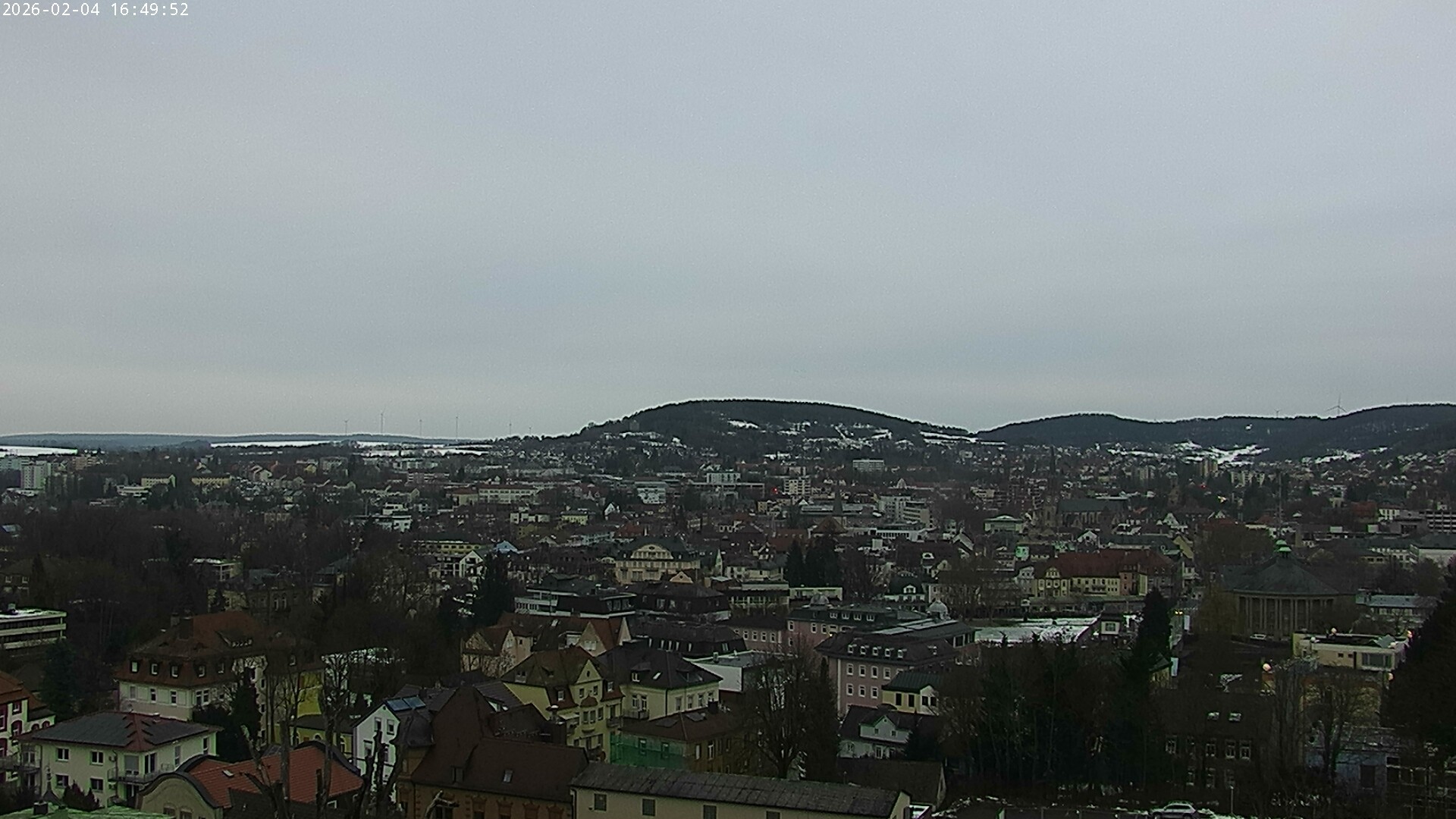 Archiv Foto Webcam Blick auf Bad Kissingen