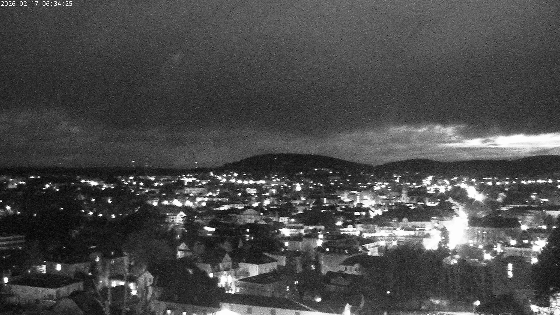 Archiv Foto Webcam Blick auf Bad Kissingen