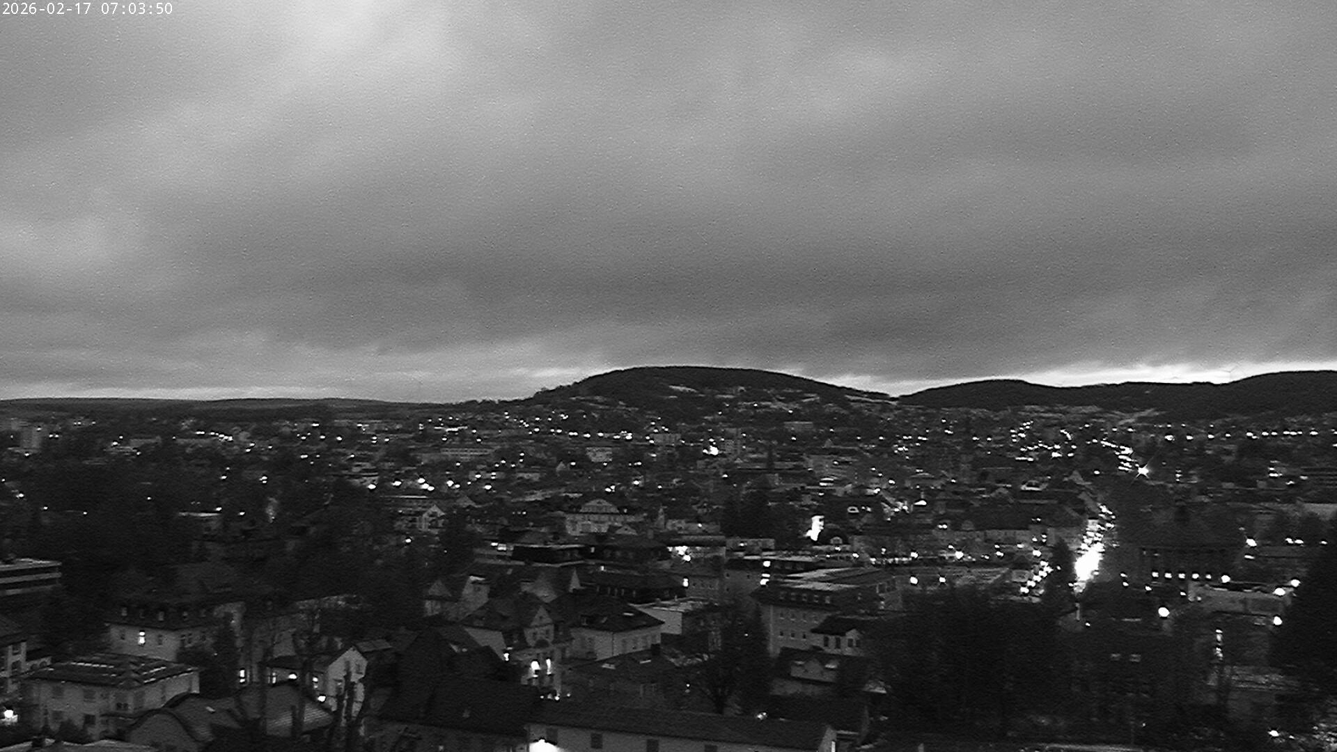 Archiv Foto Webcam Blick auf Bad Kissingen