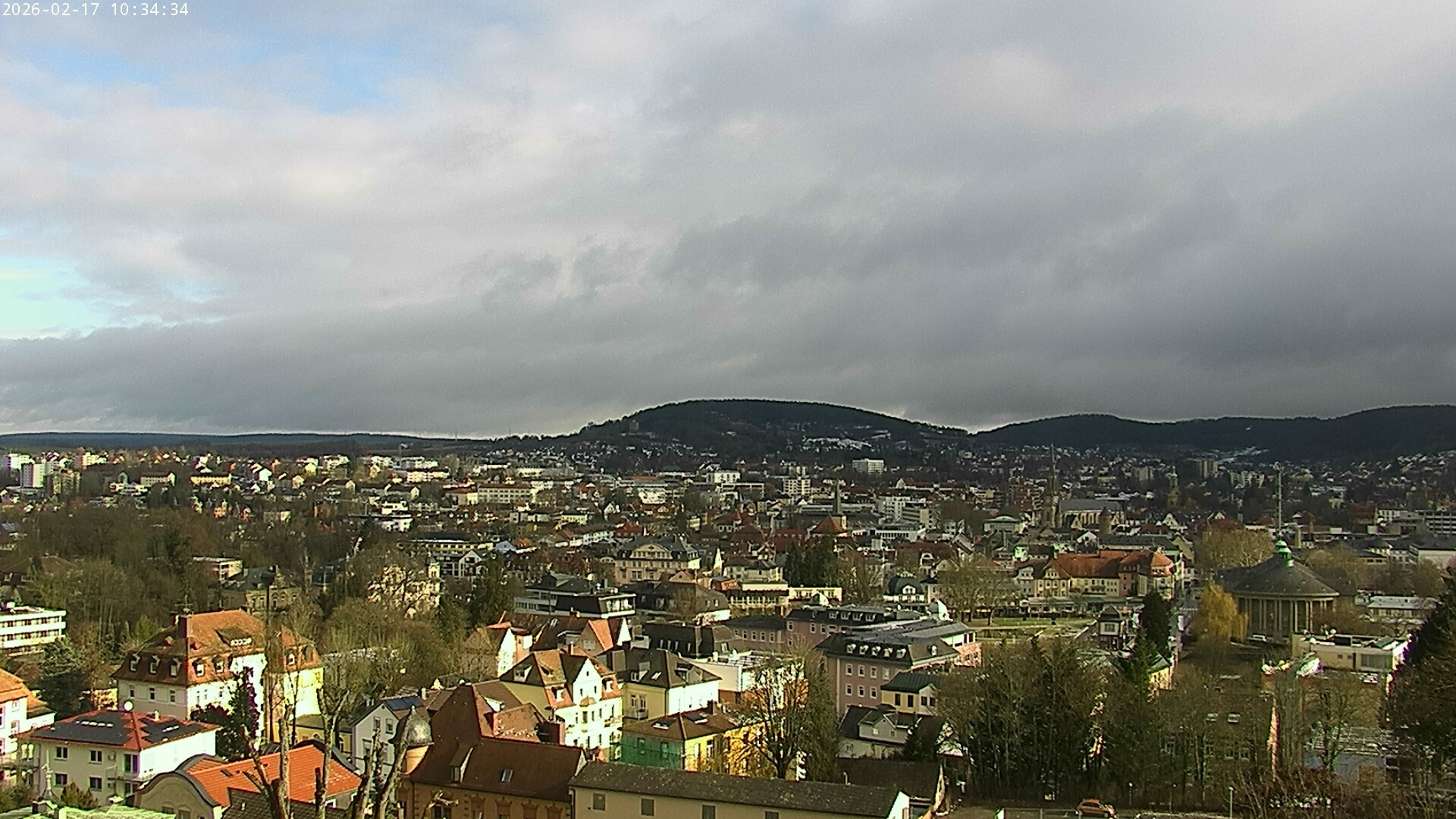 Archiv Foto Webcam Blick auf Bad Kissingen