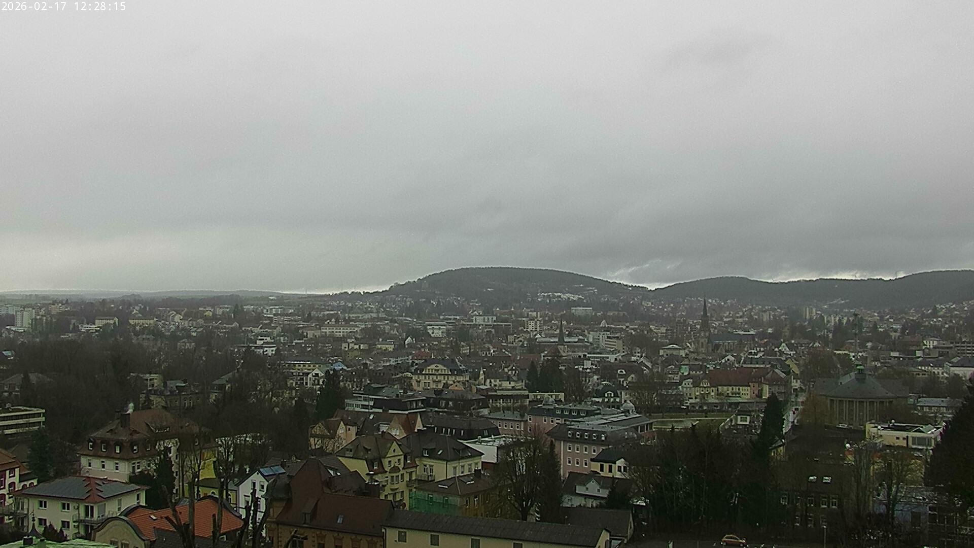 Archiv Foto Webcam Blick auf Bad Kissingen