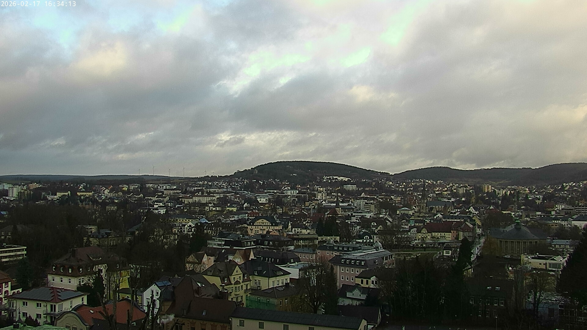 Archiv Foto Webcam Blick auf Bad Kissingen
