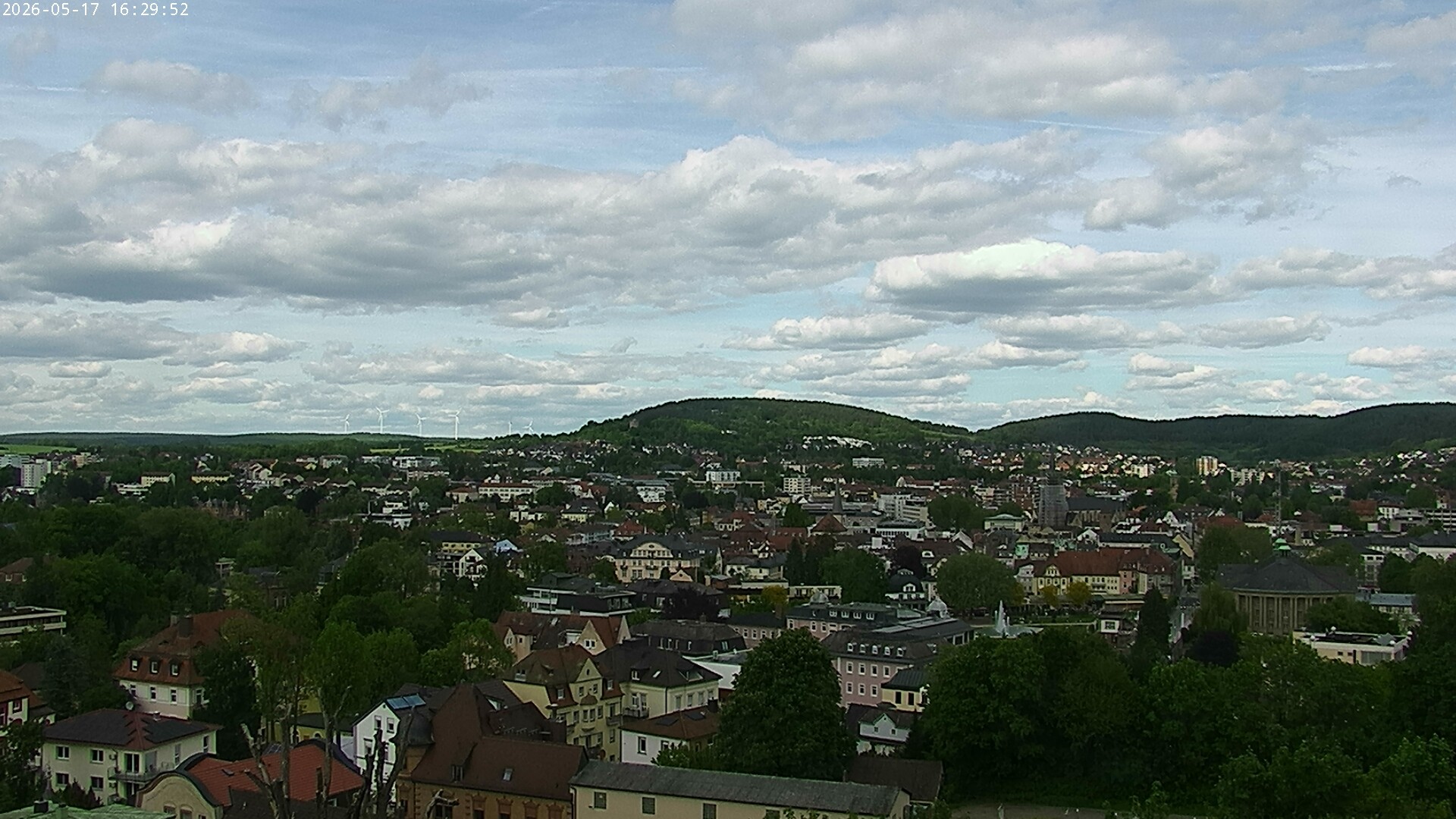 Archiv Foto Webcam Blick auf Bad Kissingen