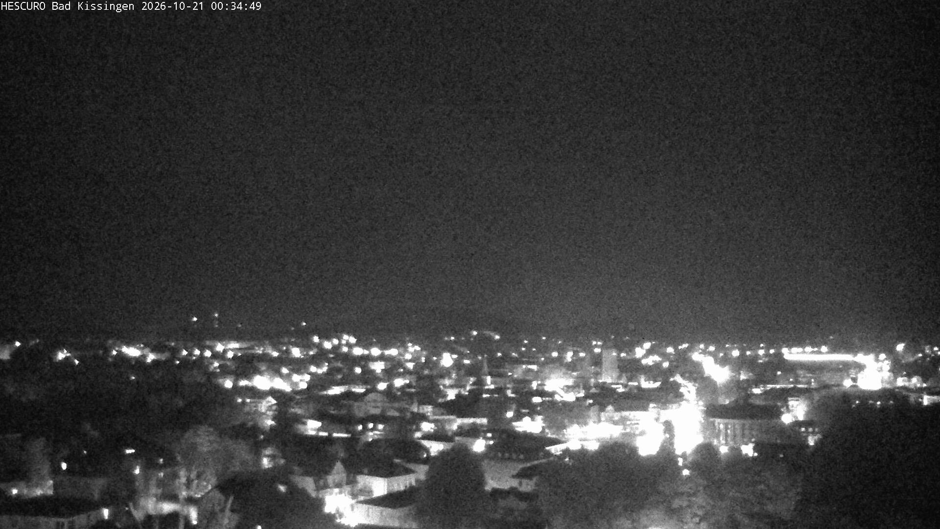 Archiv Foto Webcam Blick auf Bad Kissingen