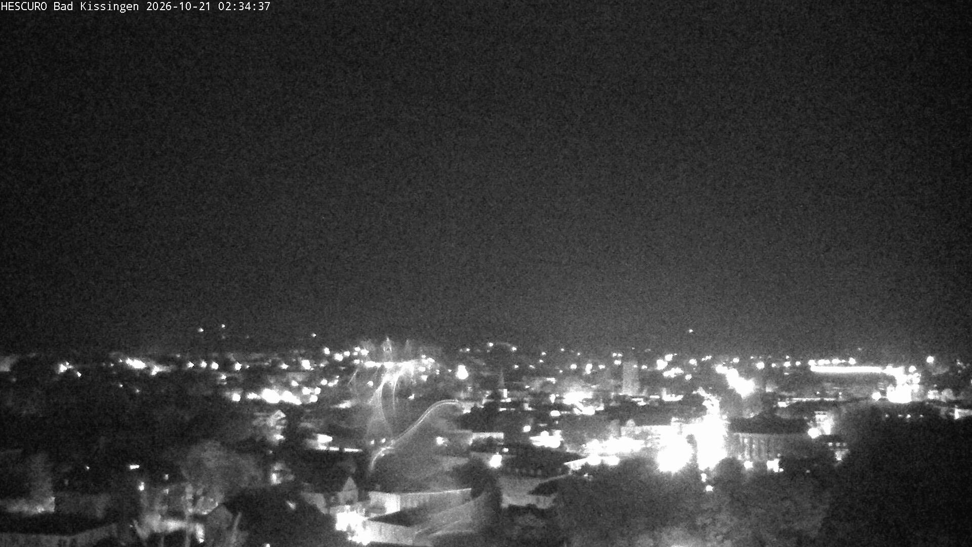 Archiv Foto Webcam Blick auf Bad Kissingen