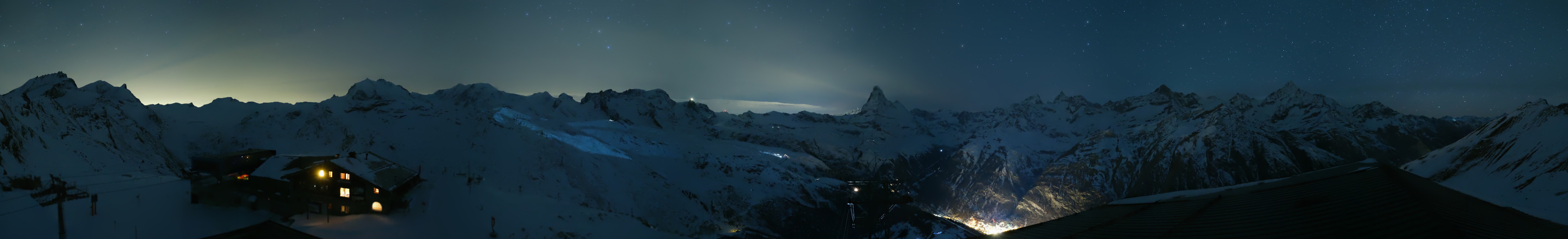 Archiv Foto Webcam Panoramablick vom Rothorn