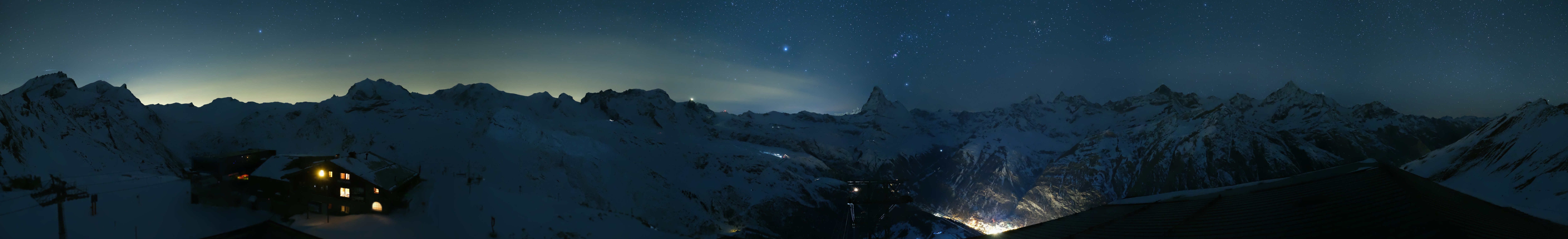 Archiv Foto Webcam Panoramablick vom Rothorn
