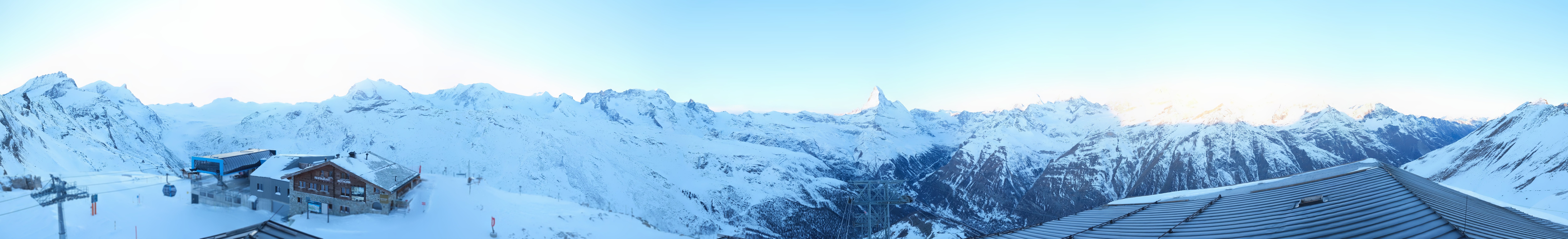 Archiv Foto Webcam Panoramablick vom Rothorn