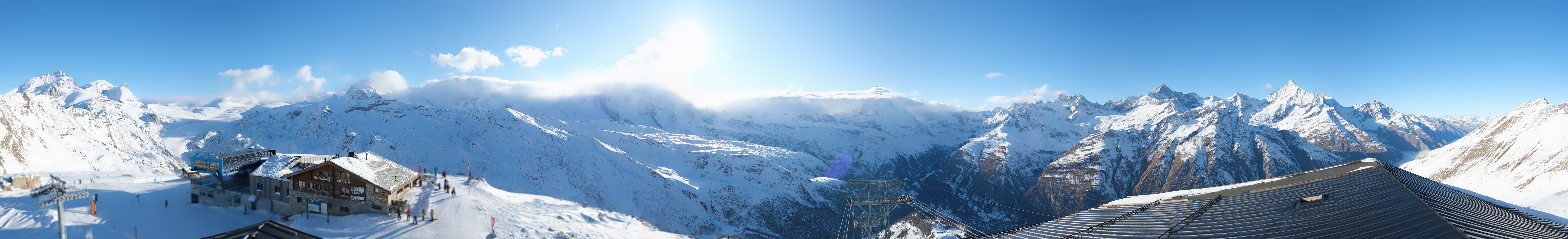 Archiv Foto Webcam Panoramablick vom Rothorn