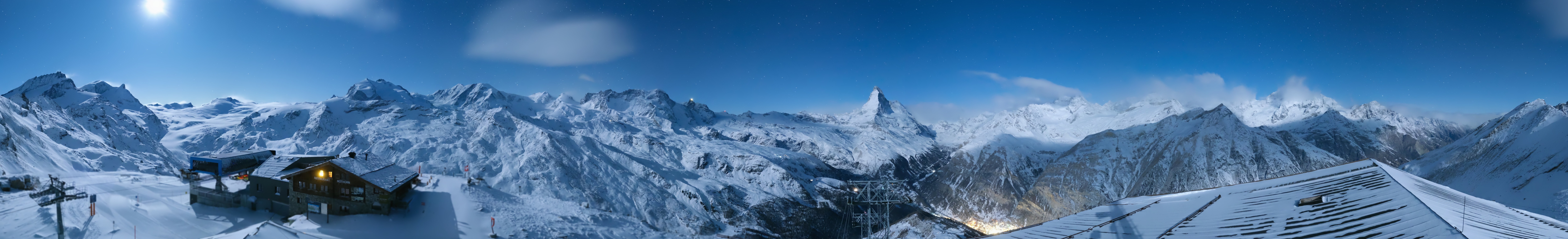 Archiv Foto Webcam Panoramablick vom Rothorn