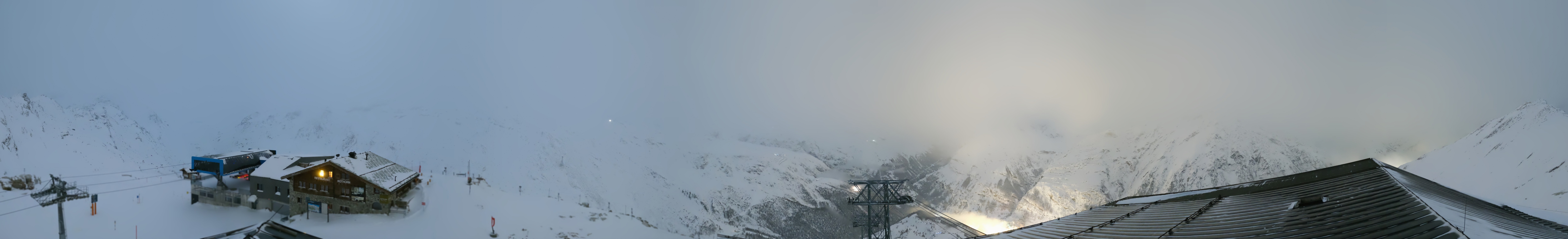 Archived image Webcam Panoramic view from Rothorn