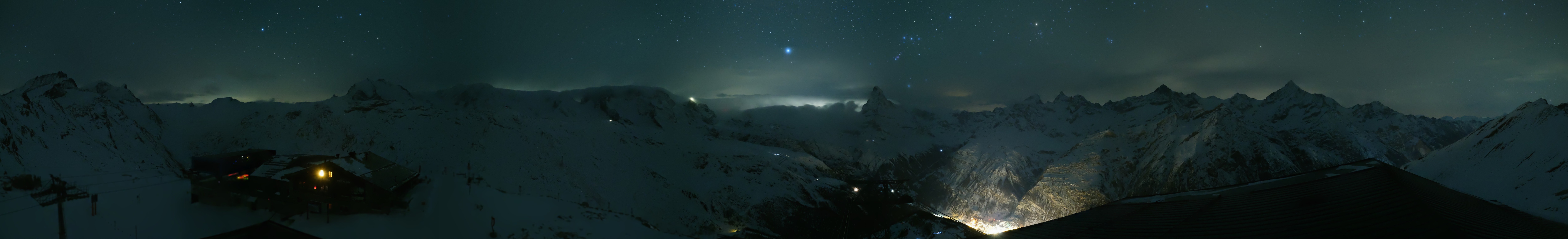 Archiv Foto Webcam Panoramablick vom Rothorn