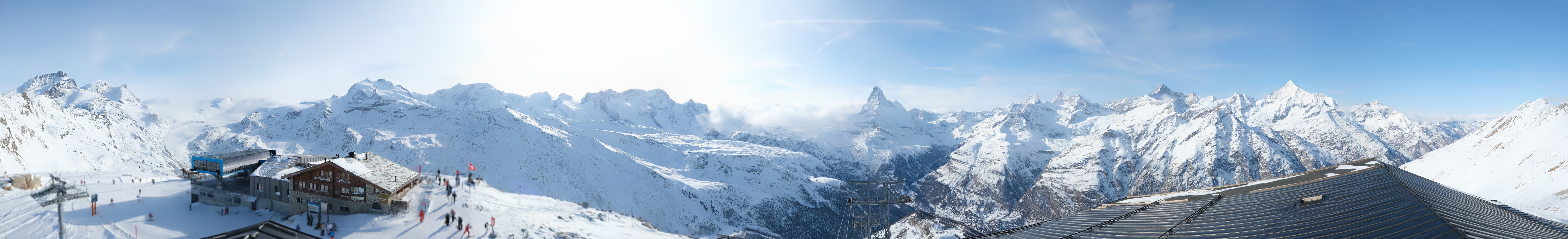 Archiv Foto Webcam Panoramablick vom Rothorn