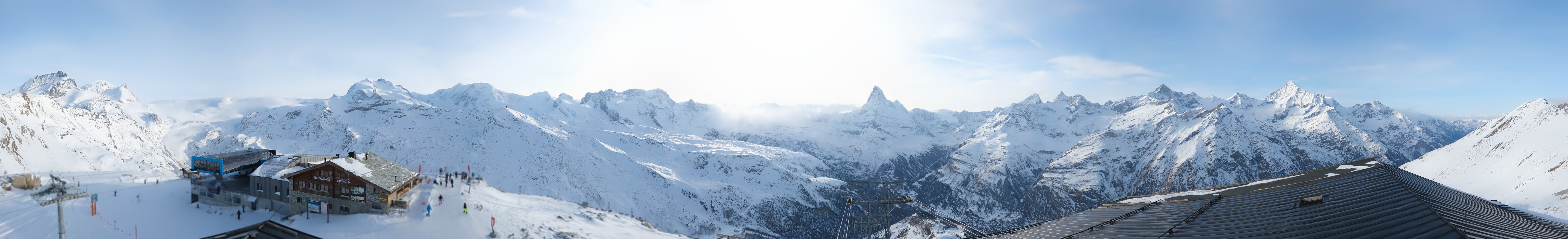 Archiv Foto Webcam Panoramablick vom Rothorn