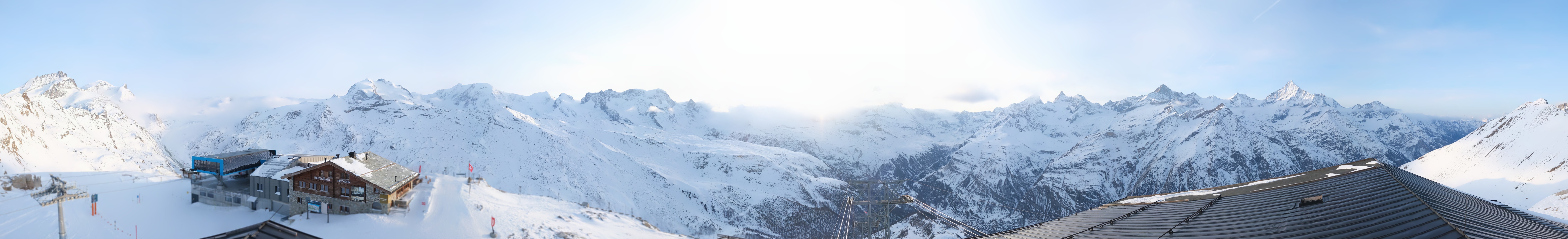 Archiv Foto Webcam Panoramablick vom Rothorn