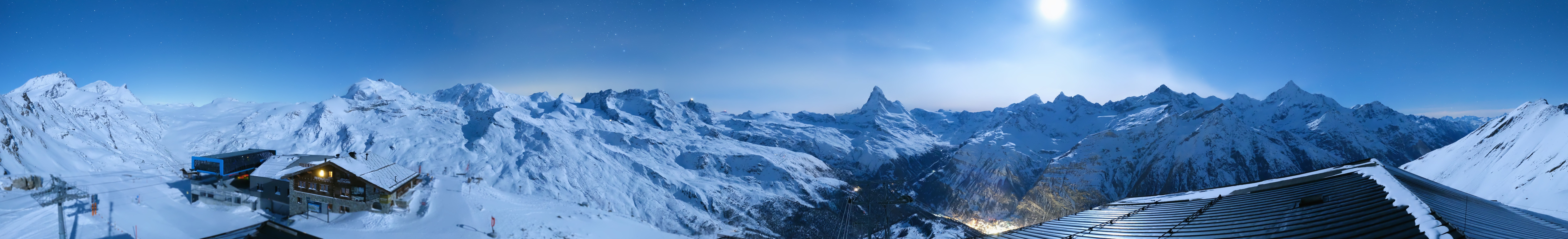 Archiv Foto Webcam Panoramablick vom Rothorn