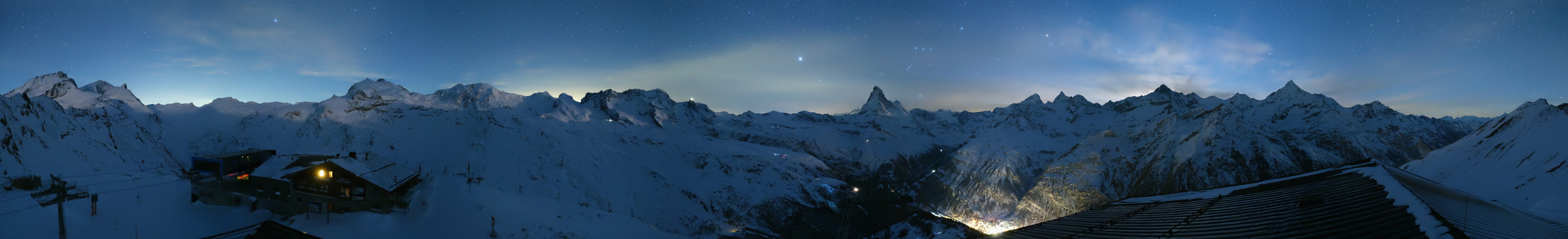 Archiv Foto Webcam Panoramablick vom Rothorn