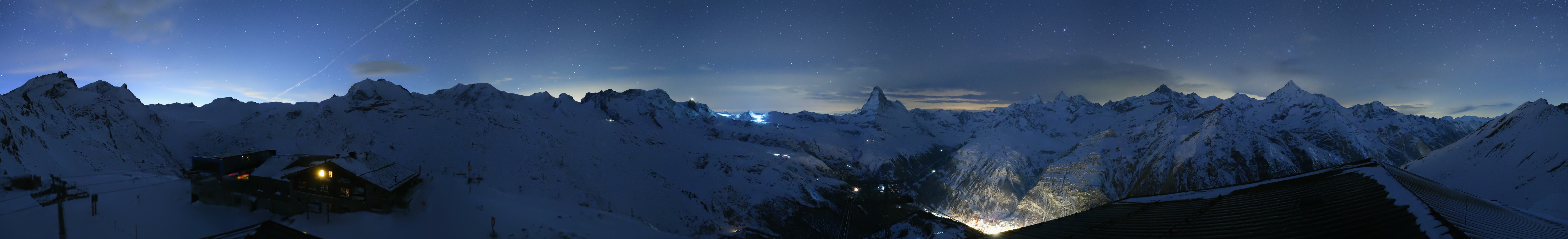 Archiv Foto Webcam Panoramablick vom Rothorn
