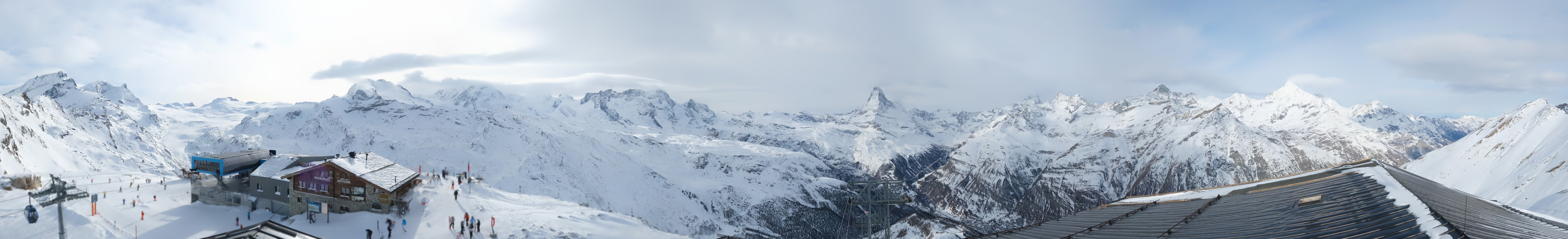 Archiv Foto Webcam Panoramablick vom Rothorn