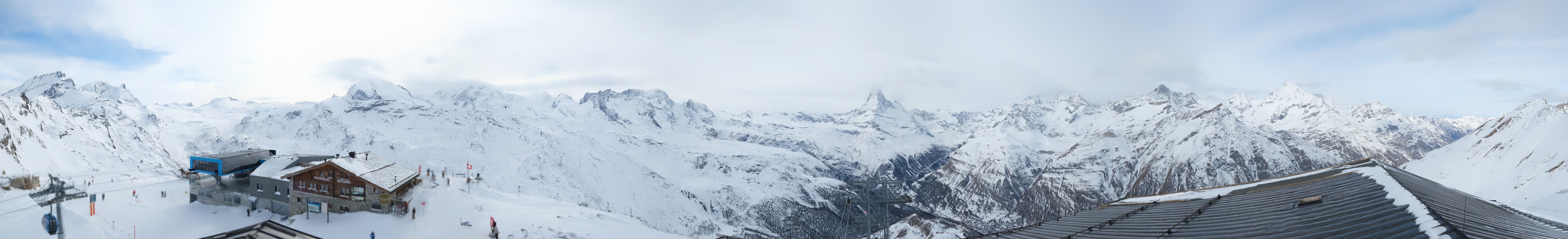Archiv Foto Webcam Panoramablick vom Rothorn