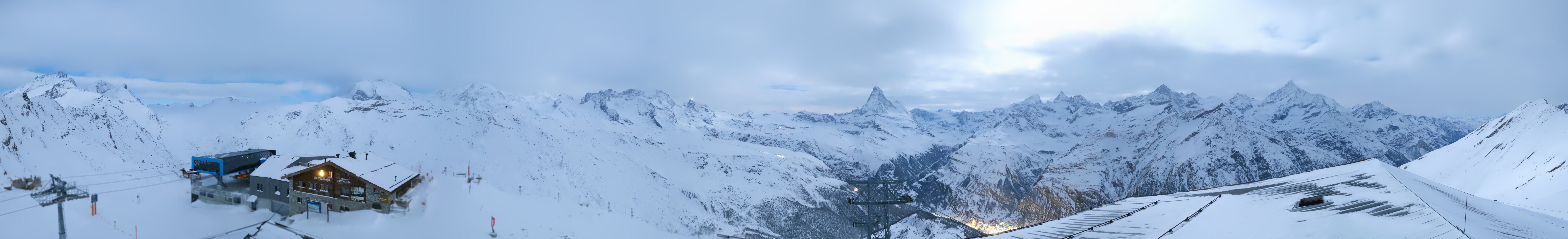 Archiv Foto Webcam Panoramablick vom Rothorn
