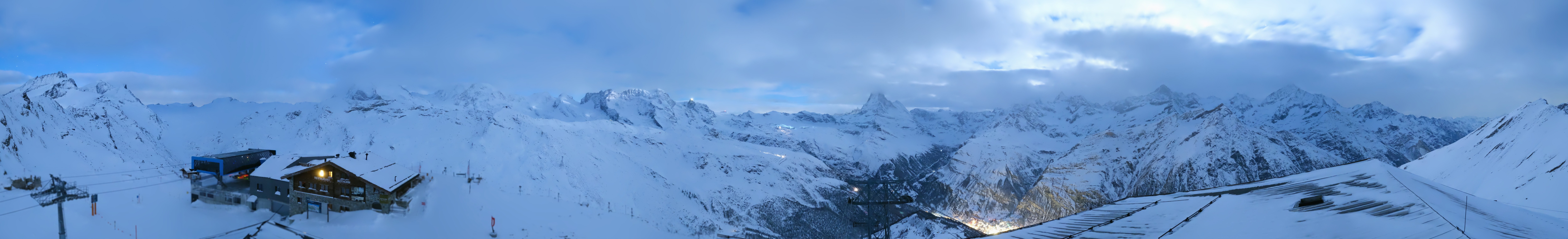 Archiv Foto Webcam Panoramablick vom Rothorn