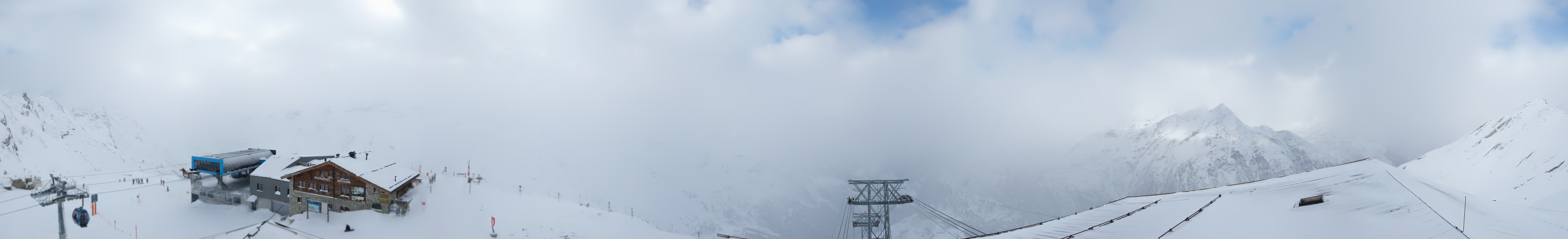 Archiv Foto Webcam Panoramablick vom Rothorn