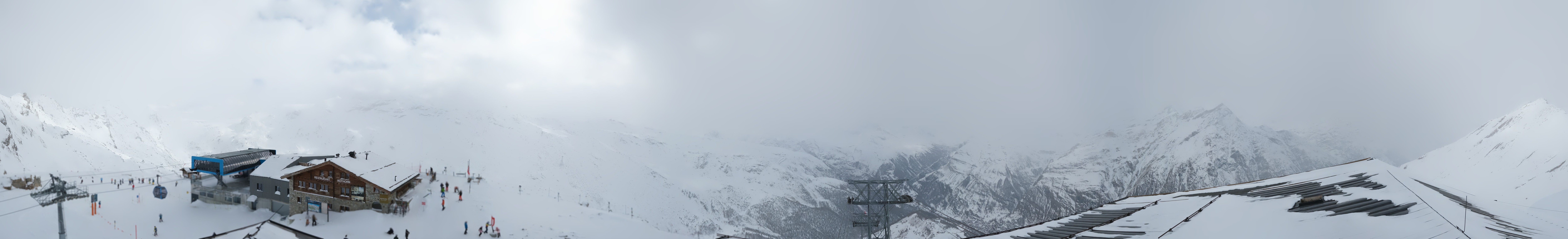 Archiv Foto Webcam Panoramablick vom Rothorn